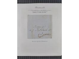 1840/60 (ca.), Harnden Express postal history collection, , neatly-written up on pages, over twenty items beginning with a le