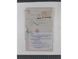 1840/60 (ca.), Harnden Express postal history collection, , neatly-written up on pages, over twenty items beginning with a le