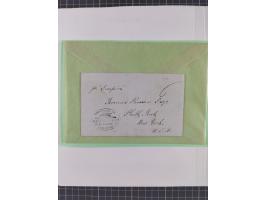 1840/60 (ca.), Harnden Express postal history collection, , neatly-written up on pages, over twenty items beginning with a le