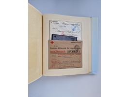1914/2004, with over 130 covers, including WWI japanese, russian and german camps, some WWII Red Cross covers, further commem