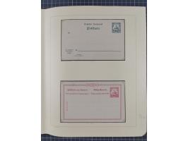 1859/1975 (ca.), postfrische/ungebrauchte und gestempelte Themensammlung “Der imperialistische Weltkrieg 1914/18”, inkl. Kolo