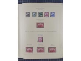 1859/1975 (ca.), postfrische/ungebrauchte und gestempelte Themensammlung “Der imperialistische Weltkrieg 1914/18”, inkl. Kolo
