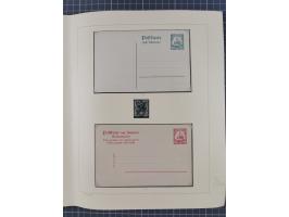 1859/1975 (ca.), postfrische/ungebrauchte und gestempelte Themensammlung “Der imperialistische Weltkrieg 1914/18”, inkl. Kolo