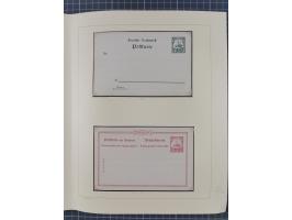 1859/1975 (ca.), postfrische/ungebrauchte und gestempelte Themensammlung “Der imperialistische Weltkrieg 1914/18”, inkl. Kolo