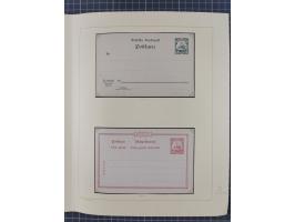 1859/1975 (ca.), postfrische/ungebrauchte und gestempelte Themensammlung “Der imperialistische Weltkrieg 1914/18”, inkl. Kolo