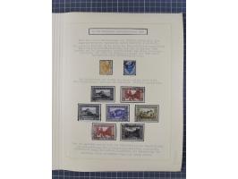 1859/1975 (ca.), postfrische/ungebrauchte und gestempelte Themensammlung “Der imperialistische Weltkrieg 1914/18”, inkl. Kolo