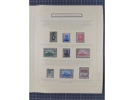 1859/1975 (ca.), postfrische/ungebrauchte und gestempelte Themensammlung “Der imperialistische Weltkrieg 1914/18”, inkl. Kolo