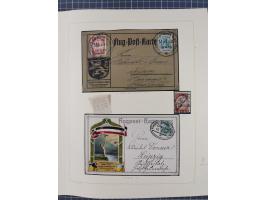 1859/1975 (ca.), postfrische/ungebrauchte und gestempelte Themensammlung “Der imperialistische Weltkrieg 1914/18”, inkl. Kolo