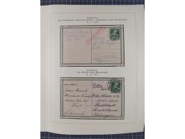 1859/1975 (ca.), postfrische/ungebrauchte und gestempelte Themensammlung “Der imperialistische Weltkrieg 1914/18”, inkl. Kolo