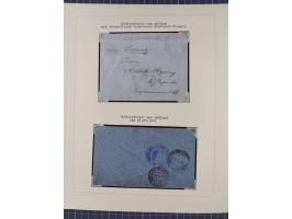 1859/1975 (ca.), postfrische/ungebrauchte und gestempelte Themensammlung “Der imperialistische Weltkrieg 1914/18”, inkl. Kolo