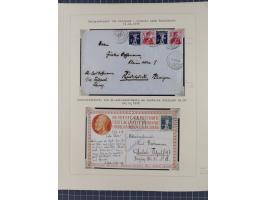 1859/1975 (ca.), postfrische/ungebrauchte und gestempelte Themensammlung “Der imperialistische Weltkrieg 1914/18”, inkl. Kolo