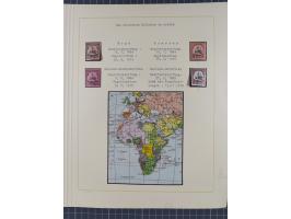 1859/1975 (ca.), postfrische/ungebrauchte und gestempelte Themensammlung “Der imperialistische Weltkrieg 1914/18”, inkl. Kolo