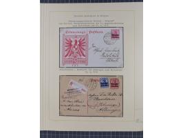 1859/1975 (ca.), postfrische/ungebrauchte und gestempelte Themensammlung “Der imperialistische Weltkrieg 1914/18”, inkl. Kolo