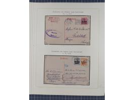 1859/1975 (ca.), postfrische/ungebrauchte und gestempelte Themensammlung “Der imperialistische Weltkrieg 1914/18”, inkl. Kolo