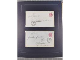 1859/1975 (ca.), postfrische/ungebrauchte und gestempelte Themensammlung “Der imperialistische Weltkrieg 1914/18”, inkl. Kolo