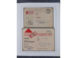 1859/1975 (ca.), postfrische/ungebrauchte und gestempelte Themensammlung “Der imperialistische Weltkrieg 1914/18”, inkl. Kolo