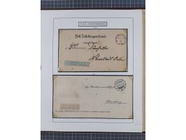 1859/1975 (ca.), postfrische/ungebrauchte und gestempelte Themensammlung “Der imperialistische Weltkrieg 1914/18”, inkl. Kolo