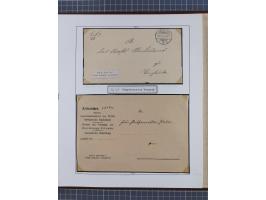 1859/1975 (ca.), postfrische/ungebrauchte und gestempelte Themensammlung “Der imperialistische Weltkrieg 1914/18”, inkl. Kolo