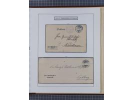 1859/1975 (ca.), postfrische/ungebrauchte und gestempelte Themensammlung “Der imperialistische Weltkrieg 1914/18”, inkl. Kolo