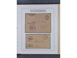 1859/1975 (ca.), postfrische/ungebrauchte und gestempelte Themensammlung “Der imperialistische Weltkrieg 1914/18”, inkl. Kolo