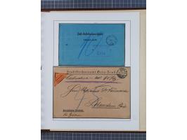 1859/1975 (ca.), postfrische/ungebrauchte und gestempelte Themensammlung “Der imperialistische Weltkrieg 1914/18”, inkl. Kolo