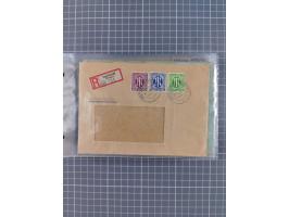 1859/1975 (ca.), postfrische/ungebrauchte und gestempelte Themensammlung “Der imperialistische Weltkrieg 1914/18”, inkl. Kolo