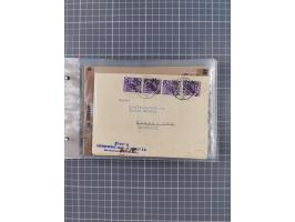 1859/1975 (ca.), postfrische/ungebrauchte und gestempelte Themensammlung “Der imperialistische Weltkrieg 1914/18”, inkl. Kolo