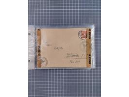 1859/1975 (ca.), postfrische/ungebrauchte und gestempelte Themensammlung “Der imperialistische Weltkrieg 1914/18”, inkl. Kolo