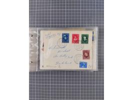 1859/1975 (ca.), postfrische/ungebrauchte und gestempelte Themensammlung “Der imperialistische Weltkrieg 1914/18”, inkl. Kolo