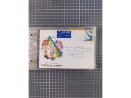 1859/1975 (ca.), postfrische/ungebrauchte und gestempelte Themensammlung “Der imperialistische Weltkrieg 1914/18”, inkl. Kolo