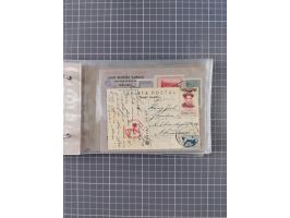 1859/1975 (ca.), postfrische/ungebrauchte und gestempelte Themensammlung “Der imperialistische Weltkrieg 1914/18”, inkl. Kolo