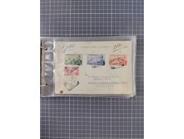 1859/1975 (ca.), postfrische/ungebrauchte und gestempelte Themensammlung “Der imperialistische Weltkrieg 1914/18”, inkl. Kolo