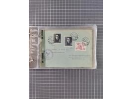 1859/1975 (ca.), postfrische/ungebrauchte und gestempelte Themensammlung “Der imperialistische Weltkrieg 1914/18”, inkl. Kolo