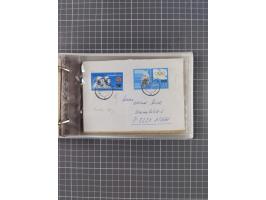 1859/1975 (ca.), postfrische/ungebrauchte und gestempelte Themensammlung “Der imperialistische Weltkrieg 1914/18”, inkl. Kolo