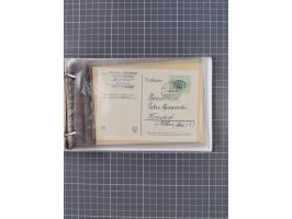 1859/1975 (ca.), postfrische/ungebrauchte und gestempelte Themensammlung “Der imperialistische Weltkrieg 1914/18”, inkl. Kolo