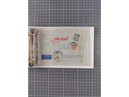 1859/1975 (ca.), postfrische/ungebrauchte und gestempelte Themensammlung “Der imperialistische Weltkrieg 1914/18”, inkl. Kolo