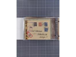 1859/1975 (ca.), postfrische/ungebrauchte und gestempelte Themensammlung “Der imperialistische Weltkrieg 1914/18”, inkl. Kolo