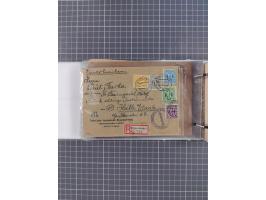 1859/1975 (ca.), postfrische/ungebrauchte und gestempelte Themensammlung “Der imperialistische Weltkrieg 1914/18”, inkl. Kolo