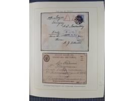 1859/1975 (ca.), postfrische/ungebrauchte und gestempelte Themensammlung “Der imperialistische Weltkrieg 1914/18”, inkl. Kolo