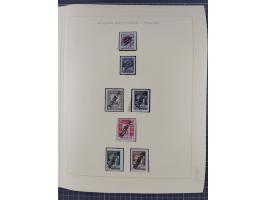 1859/1975 (ca.), postfrische/ungebrauchte und gestempelte Themensammlung “Der imperialistische Weltkrieg 1914/18”, inkl. Kolo