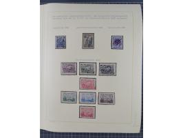 1859/1975 (ca.), postfrische/ungebrauchte und gestempelte Themensammlung “Der imperialistische Weltkrieg 1914/18”, inkl. Kolo