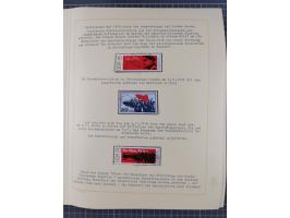 1859/1975 (ca.), postfrische/ungebrauchte und gestempelte Themensammlung “Der imperialistische Weltkrieg 1914/18”, inkl. Kolo