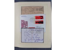 1859/1975 (ca.), postfrische/ungebrauchte und gestempelte Themensammlung “Der imperialistische Weltkrieg 1914/18”, inkl. Kolo