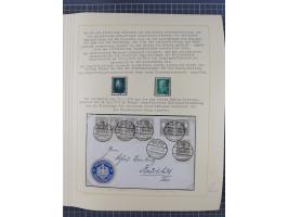 1859/1975 (ca.), postfrische/ungebrauchte und gestempelte Themensammlung “Der imperialistische Weltkrieg 1914/18”, inkl. Kolo