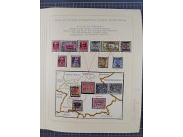 1859/1975 (ca.), postfrische/ungebrauchte und gestempelte Themensammlung “Der imperialistische Weltkrieg 1914/18”, inkl. Kolo