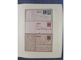 1859/1975 (ca.), postfrische/ungebrauchte und gestempelte Themensammlung “Der imperialistische Weltkrieg 1914/18”, inkl. Kolo