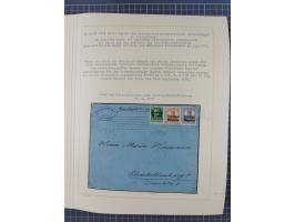 1859/1975 (ca.), postfrische/ungebrauchte und gestempelte Themensammlung “Der imperialistische Weltkrieg 1914/18”, inkl. Kolo