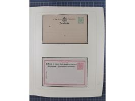 1859/1975 (ca.), postfrische/ungebrauchte und gestempelte Themensammlung “Der imperialistische Weltkrieg 1914/18”, inkl. Kolo