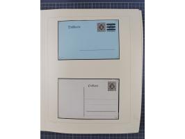 1859/1975 (ca.), postfrische/ungebrauchte und gestempelte Themensammlung “Der imperialistische Weltkrieg 1914/18”, inkl. Kolo