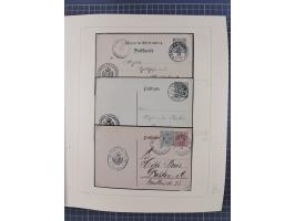 1859/1975 (ca.), postfrische/ungebrauchte und gestempelte Themensammlung “Der imperialistische Weltkrieg 1914/18”, inkl. Kolo